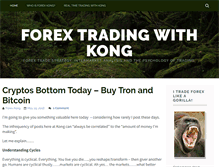 Tablet Screenshot of forexkong.com